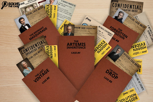 All Case Bundle- Murder Mystery Game Kits