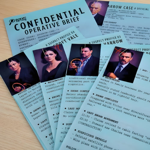 The Artemis Inheritance – Murder Mystery Game Kit