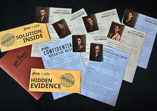 The Artemis Inheritance – Murder Mystery Game Kit