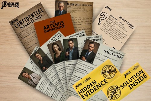 The Artemis Inheritance – Murder Mystery Game Kit