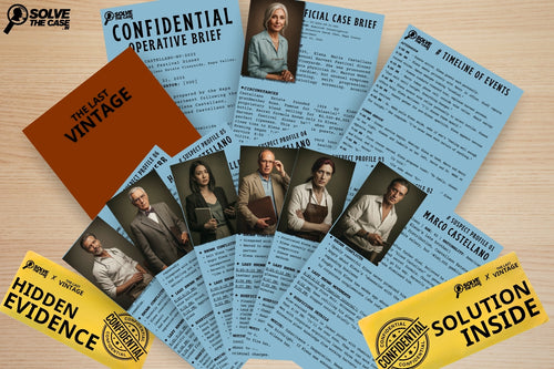 The Last Vintage – Murder Mystery Game Kit