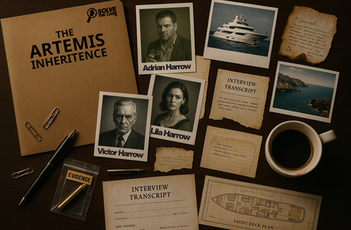 The Artemis Inheritance – Murder Mystery Game Kit