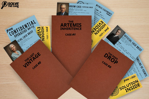 All Case Bundle - Murder Mystery Game Kits